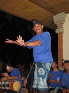Balinese dancing man