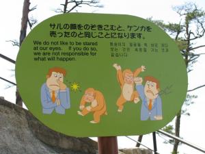 Second Monkey Sign